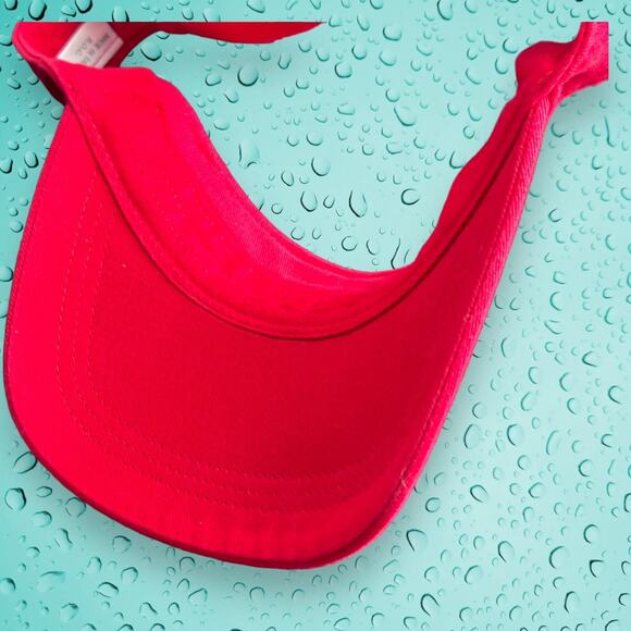 Vintage Deadstock K Swiss Visor Red Y2K 2000 - Picture 3 of 3